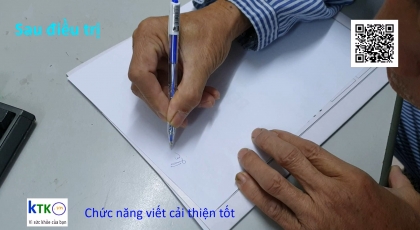 Cải thiện chức năng Viết do Co cứng cơ sau Nhồi máu não.